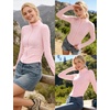 Womens Active Zip Up Running Workout Cropped Bbl Athletic Jacket with Thumb Holes(Pink)